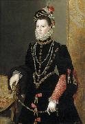 Juan Pantoja de la Cruz Queen Elizabeth of Valois Germany oil painting artist